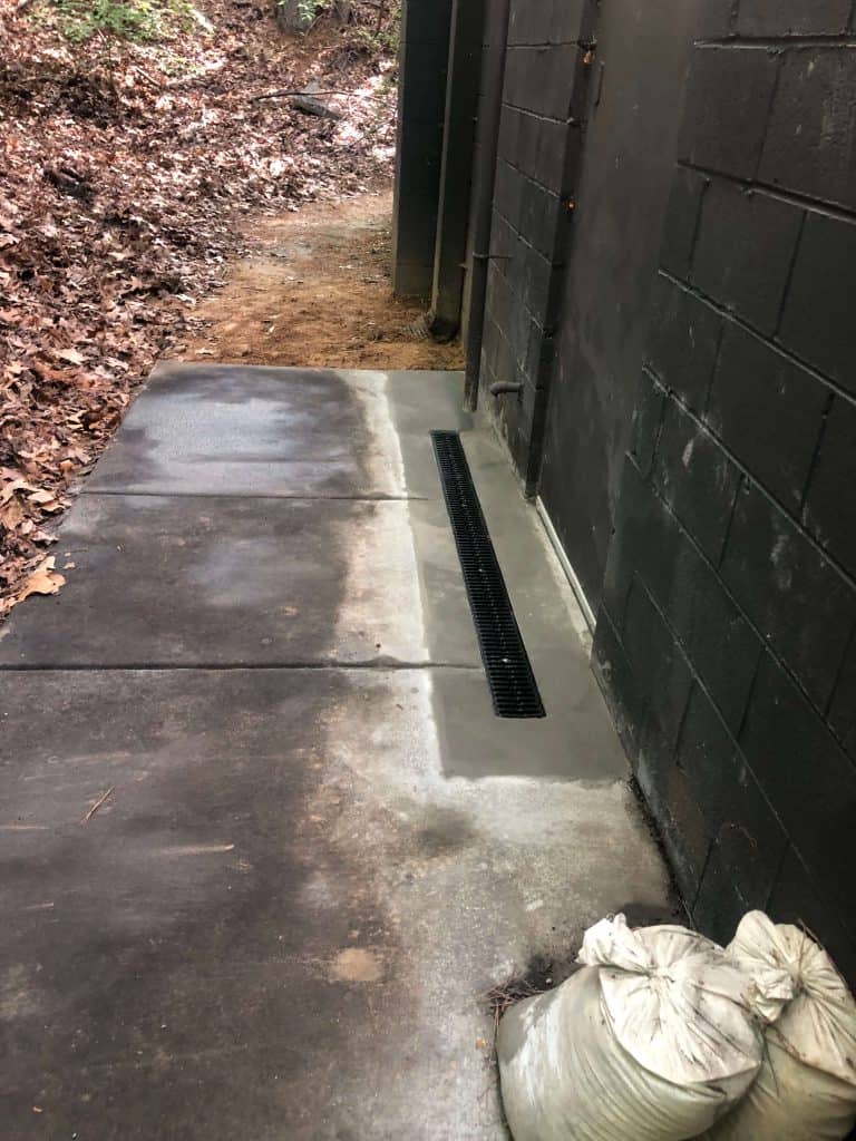 Yard drainage Yard drainage
