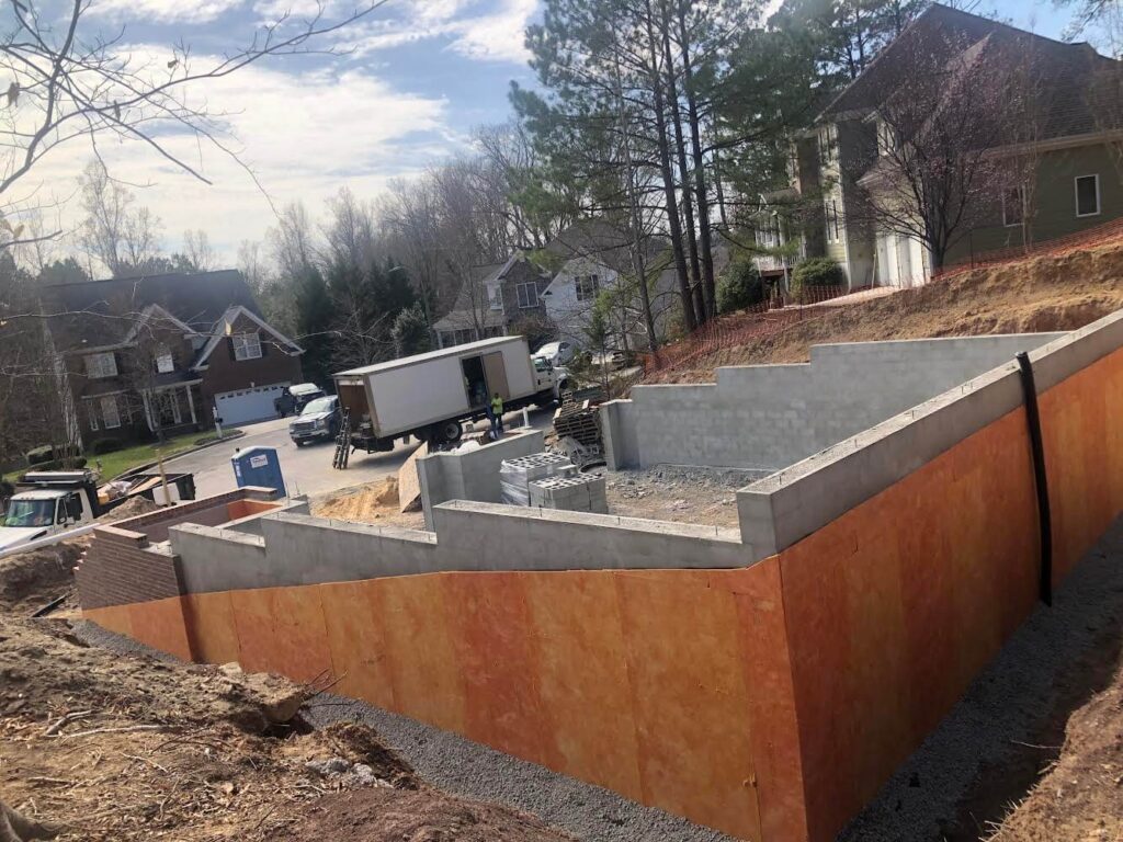 New construction waterproofing company